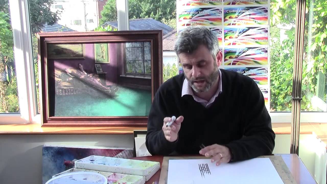 PAINTING WITH SKILL - LESSON 2 - THE MIXTURE BRUSH