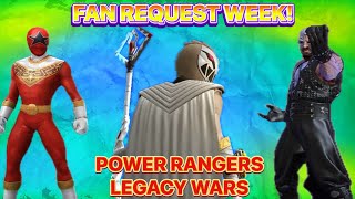 FAN REQUEST WEEK: ZAYTO, TOMMY AND RANSIK! POWER RANGERS LEGACY WARS GAMEPLAY