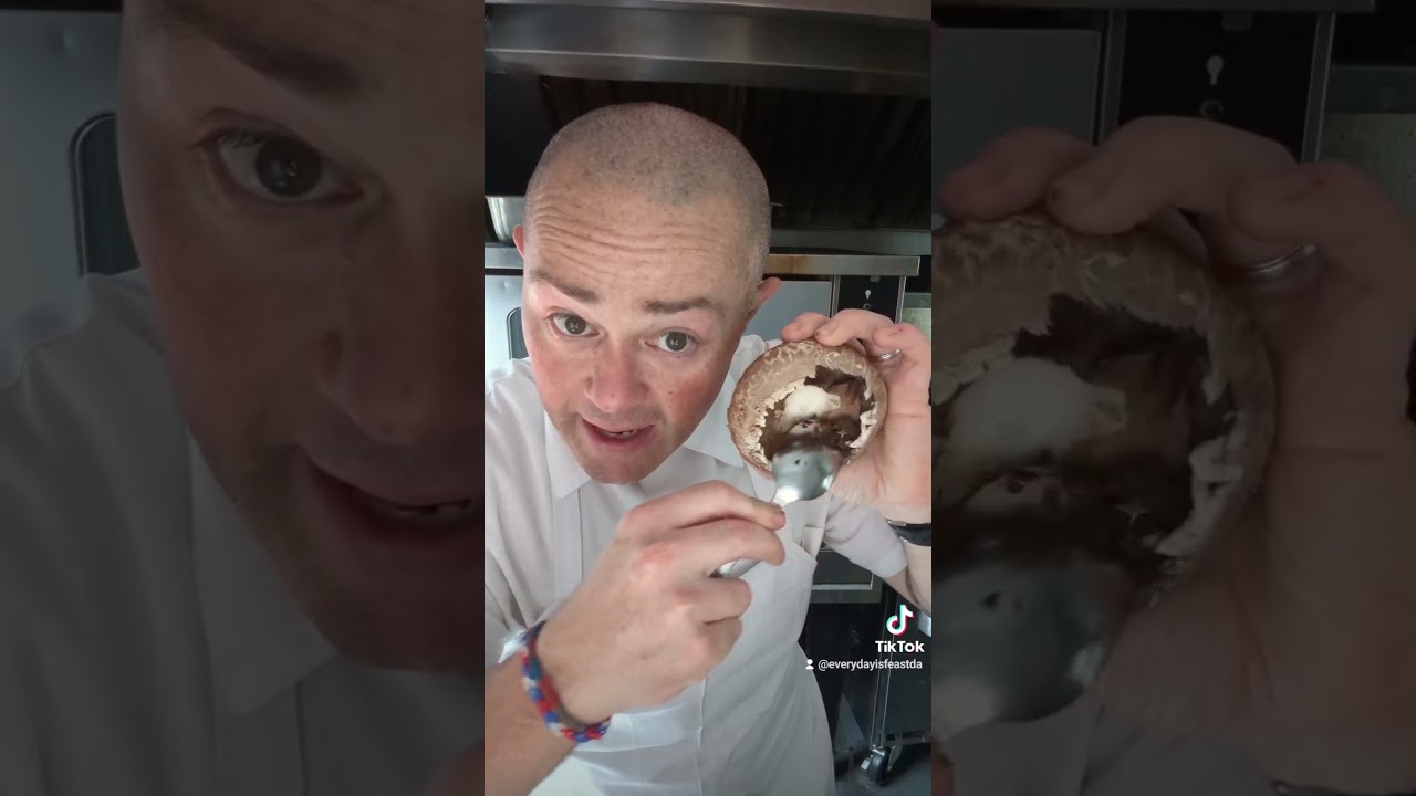 как чистить шампиньоны 