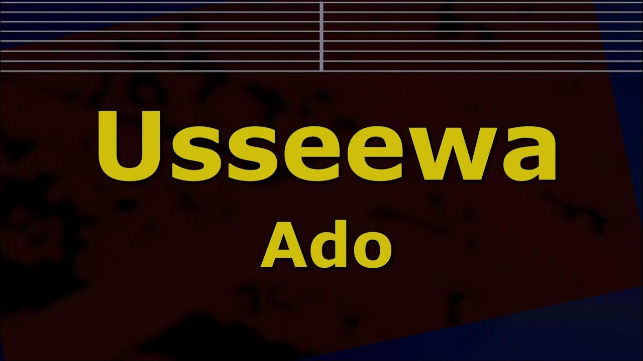 Karaoke♬ Usseewa - Ado 【No Guide Melody】 Instrumental Karaoke♬ Usseewa - Ado 【No Guide Melody】 Instrumental