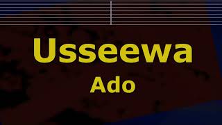 Karaoke♬ Usseewa - Ado 【No Guide Melody】 Instrumental