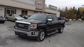 2014 GMC Sierra 1500 SLT 4x4 Crew Cab Start Up, Engine, and Depth Tour