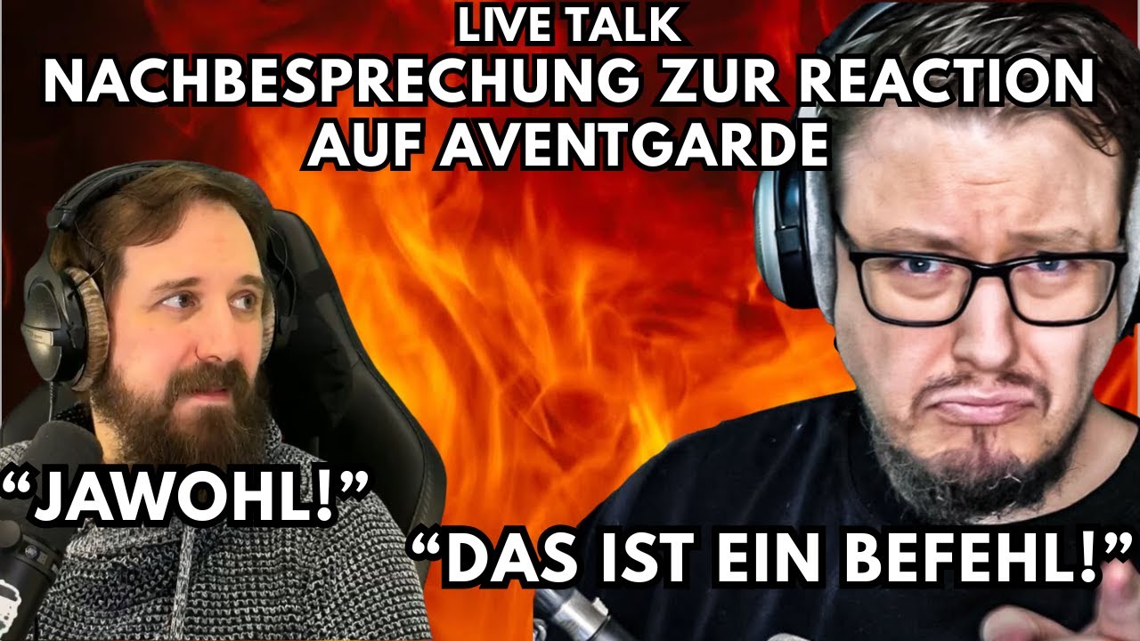 Spontane Nachbesprechung zur Avantgarde Reaction