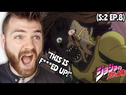 UNCENSORED JOJOs IS EVIL!!!! | JOJO'S BIZARRE ADVENTURE *PART 3* EPISODE 8 | (S2 EP:8) REACTION!