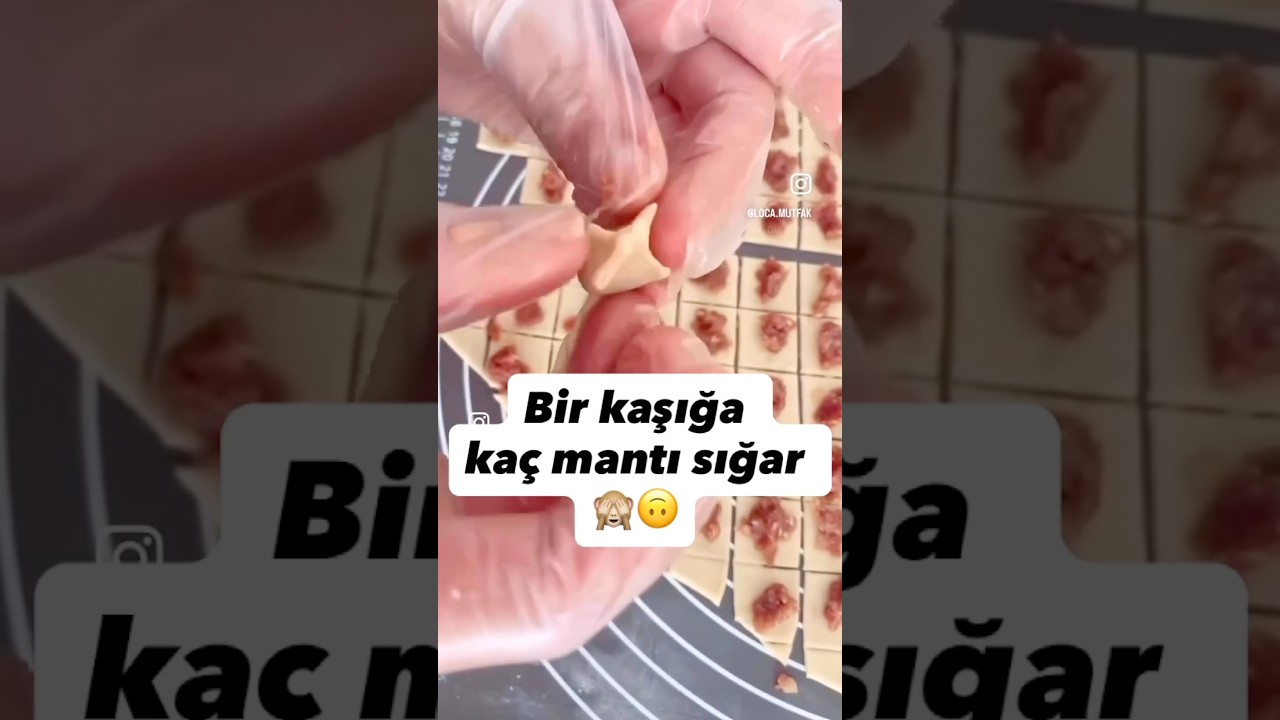 #manti #mantıtarifi #kayserimantısı #hamurişi #makarna #yemek #yemektarifleri #food #lezzetli