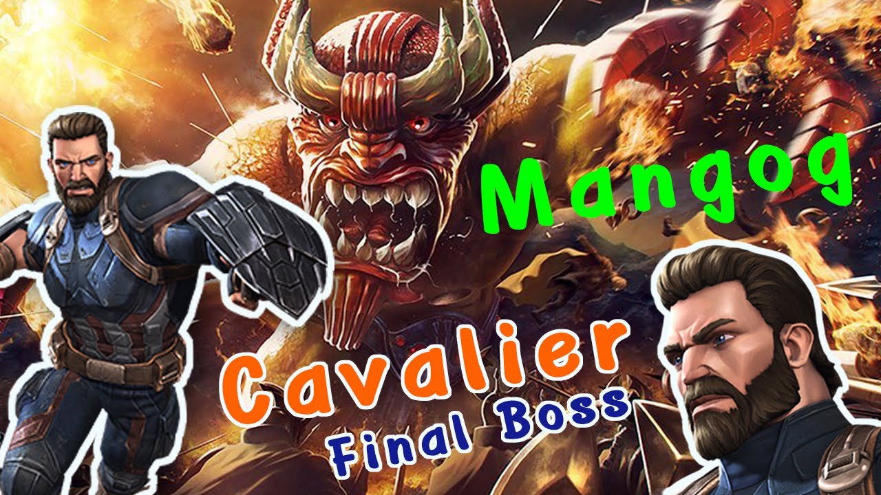 Cavalier Quest -​ Final Boss Mangog Fights - Caption America IW