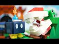 LEGO Super Mario Guarded Fortress Expansion Set| レゴ　スーパーマリオ  | とりで こうりゃく チャレンジでstop motion anime!