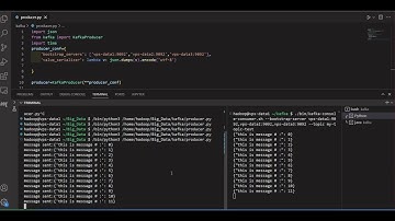 Apache Kafka Producer  Python Code | Kafka Hands-on in python