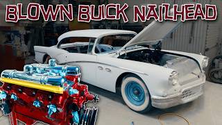 Kustom 1956 Buick gets Engine Transformation & Brightwork Updates | Peroff Buick Ep.4