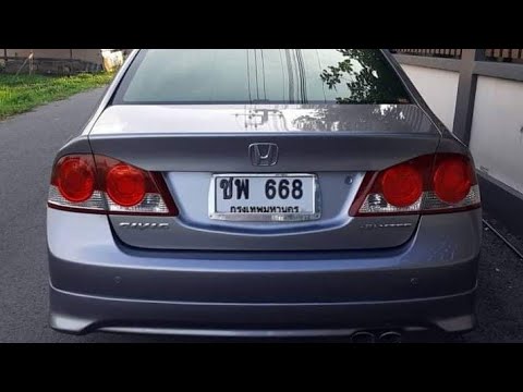 Honda civic  ปี 2007 FD นางฟ้า ประวัติดี วิ่งน้อย เดิมๆจากโรงงาน แถมทะเบียนมงคล