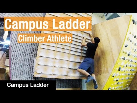 Campus Ladder - Climber Athlete