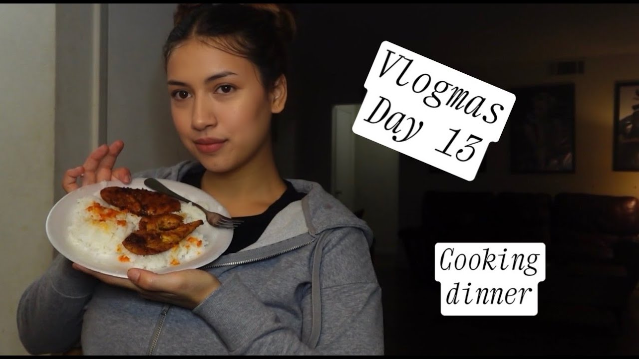 Vlogmas Day 13 | Cook Dinner with Me - YouTube