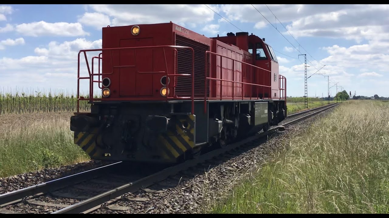 G1206BB Diesel Locomotive 1275 607 RHKE ( Rhein Hafenbahn Krefeld) at Breyell Germany , June 9-2024👍