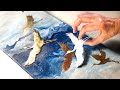 ELEGANT Art YOU can do at Home - DIY Cranes, EASY Techniques! | AB Creative Tutorial