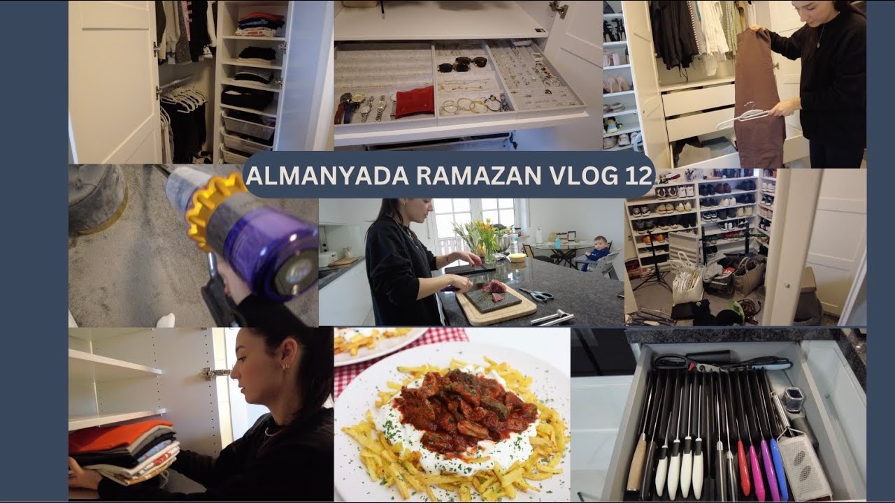 ALMANYADA GİYİNME ODAMI DÜZENLİYORUM 👗DOLAP İÇ DÜZENLERİ DEĞİŞİYOR🗄️TAKI ÇEKMECESİ MENÜ ÇÖKERTME🥔