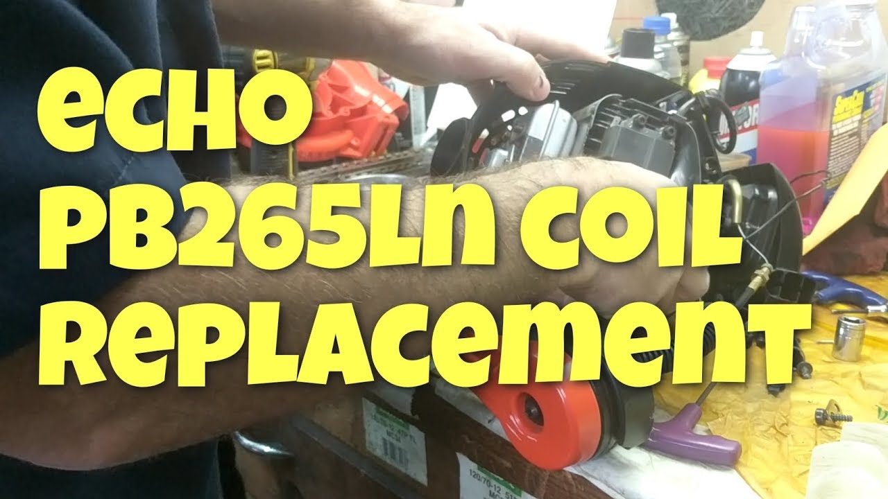 Echo PB265LN coil swap - YouTube