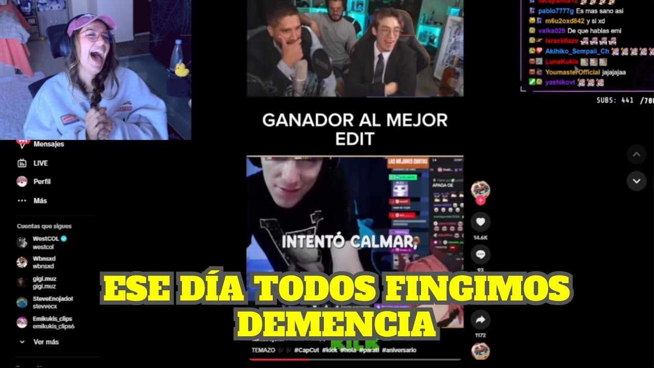EMIKUKIS REACCIONA AL GANADOR DEL CONCURSO DE EDITS DEL 18/03