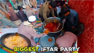 Massive Ramadan Iftari Gathering Offers Free Food for 1000+ People in Afghanistan | 4K