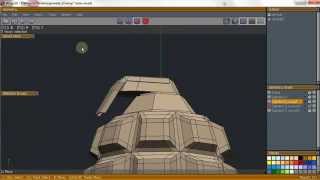 Wings3d: Making a Grenade [Lightwave 9.8]