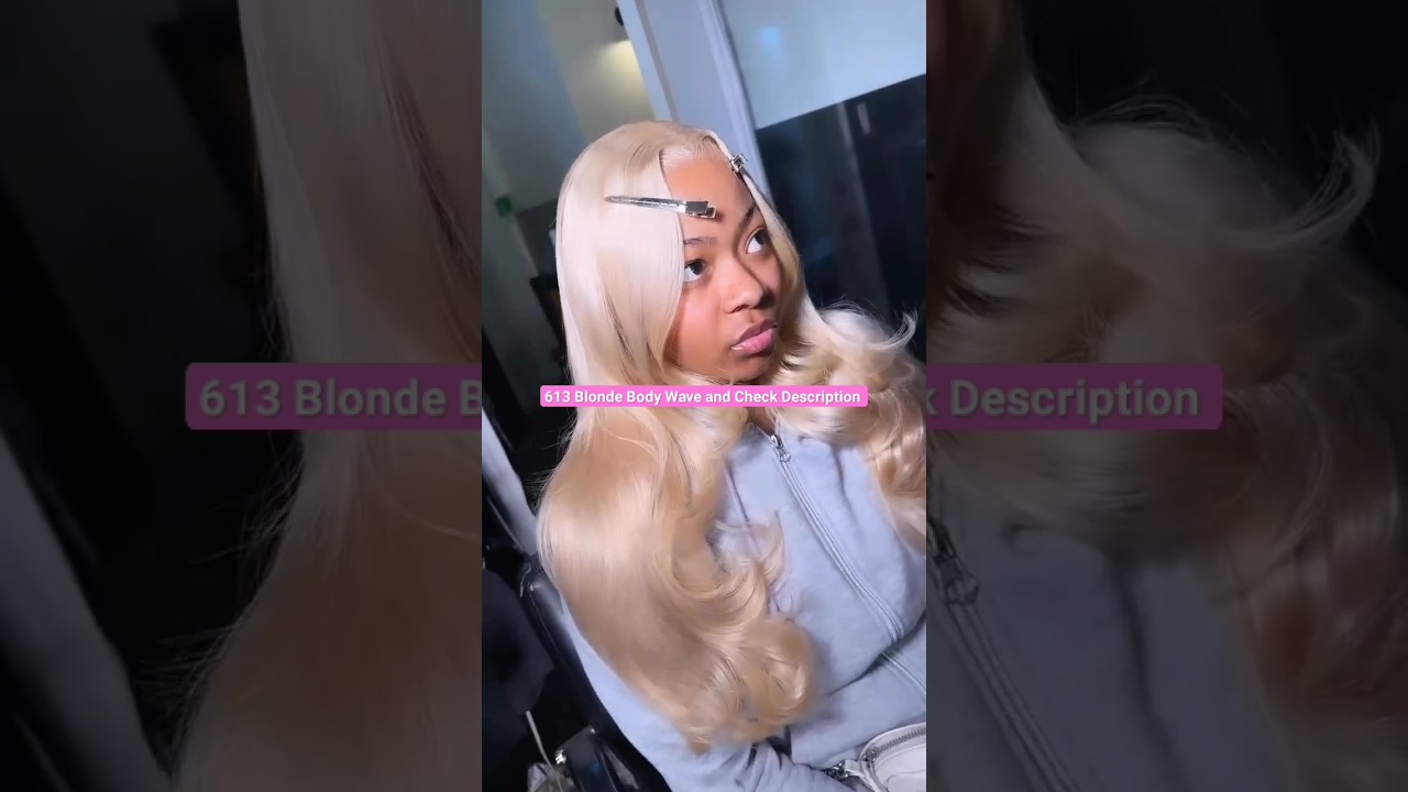 613 Blonde Body Wave Hair Wig | 180 Density Wig 