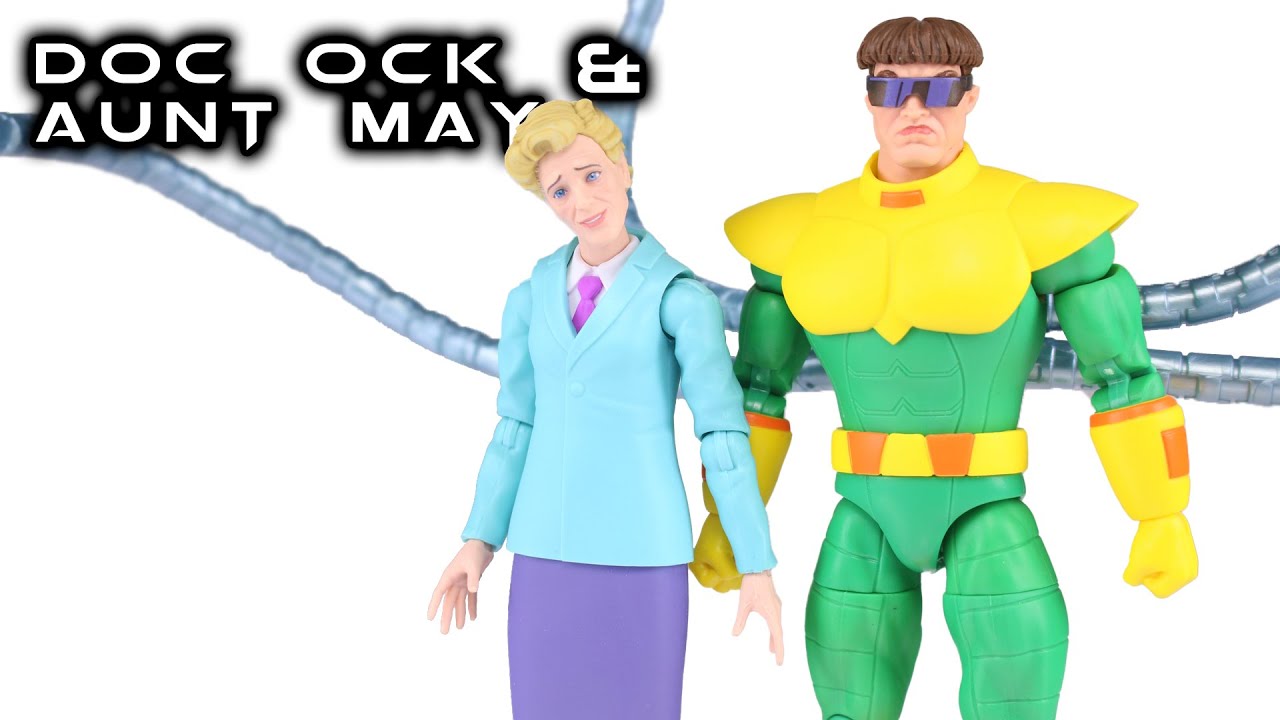 Marvel Legends Series Doctor Octopus & Aunt May 6-Inch Action