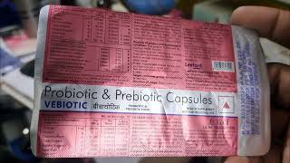 Vebiotic Capsules Uses Explained In Hindi | uses doses and side effects Guide