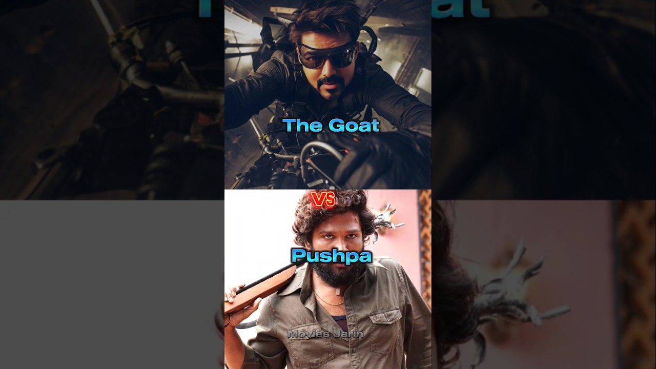 The Goat Vs Pushpa Movies Collection Comparison 