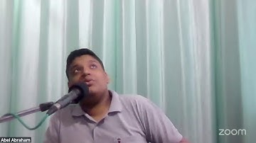 സ്തുതിയും ആരാധനയും  | Mast.Abel Abraham | Compass Ministries | Evening Zoom Fellowship - 9947253065
