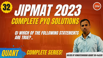 Must-Do JIPMAT 2023 Quant Questions | Mean Median Mode Solved | 2IIM