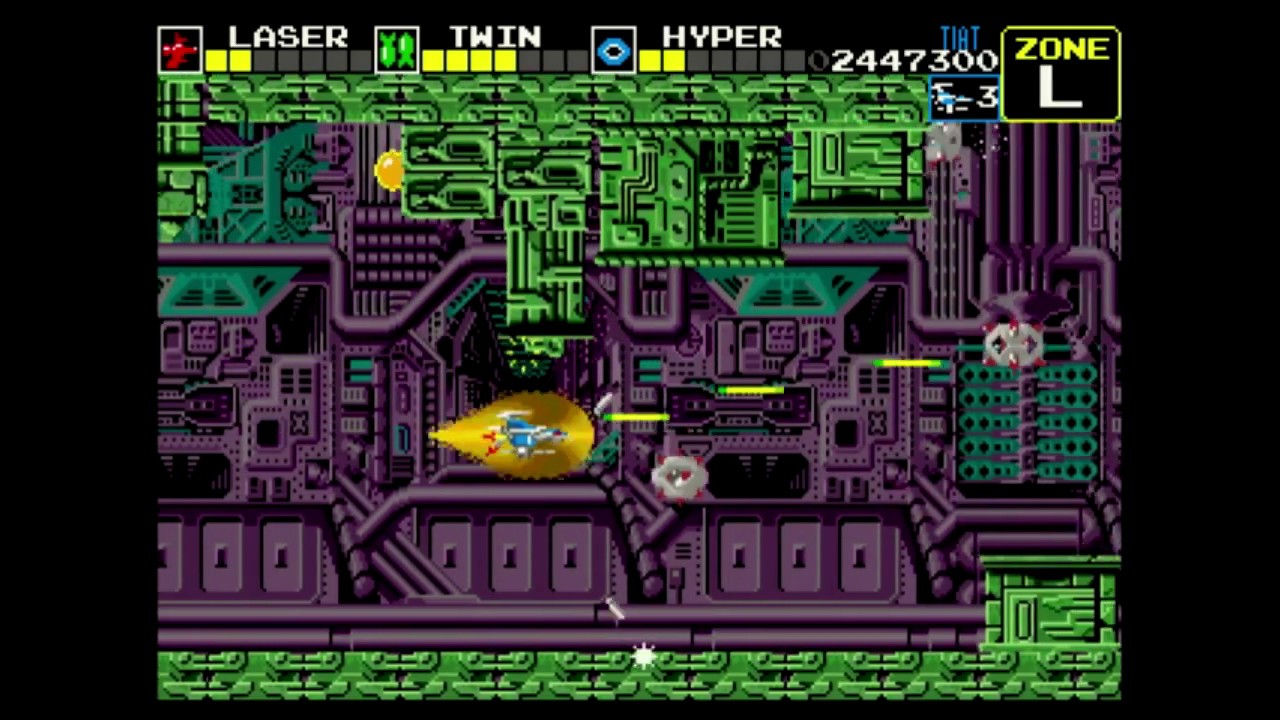 Darius [Mega Drive] - walkthrough (TIAT)