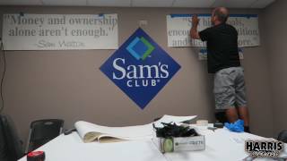 How to Install Vinyl Lettering on Walls the Easy Way.