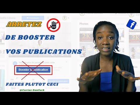 ARRÊTEZ de booster vos publications sur Facebook (Faites plutôt ceci) 2021