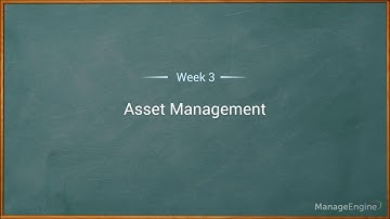ManageEngine Desktop Central - Asset Management training_