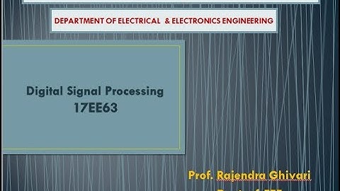 DSP -  Design of IIR filters