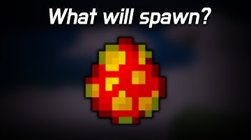 The Mysterious "Mask" Spawn Egg - Minecraft PE/BE