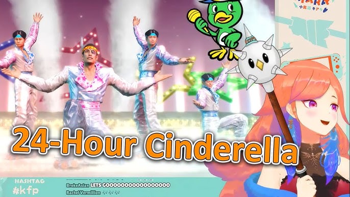 So I discovered that you can listen to 24 hour Cinderella and Baka