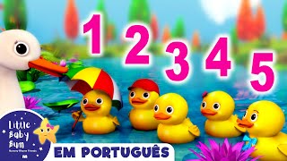 🦢 Cinco Patinhos 🦢 | 2 HORAS DE LBB! | Little Baby Bum em Português | Músicas Infantis