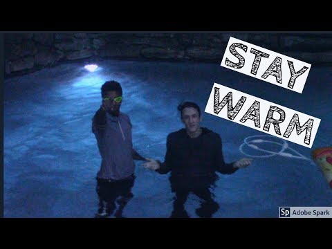 Hoe om warm te blijven in een koude pool !!