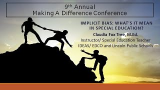 Implicit Bias: What's it mean in special education?