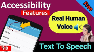 How to Turn On Text To Speech Read Aloud on Android Mobile  2019!! Accessibility Features