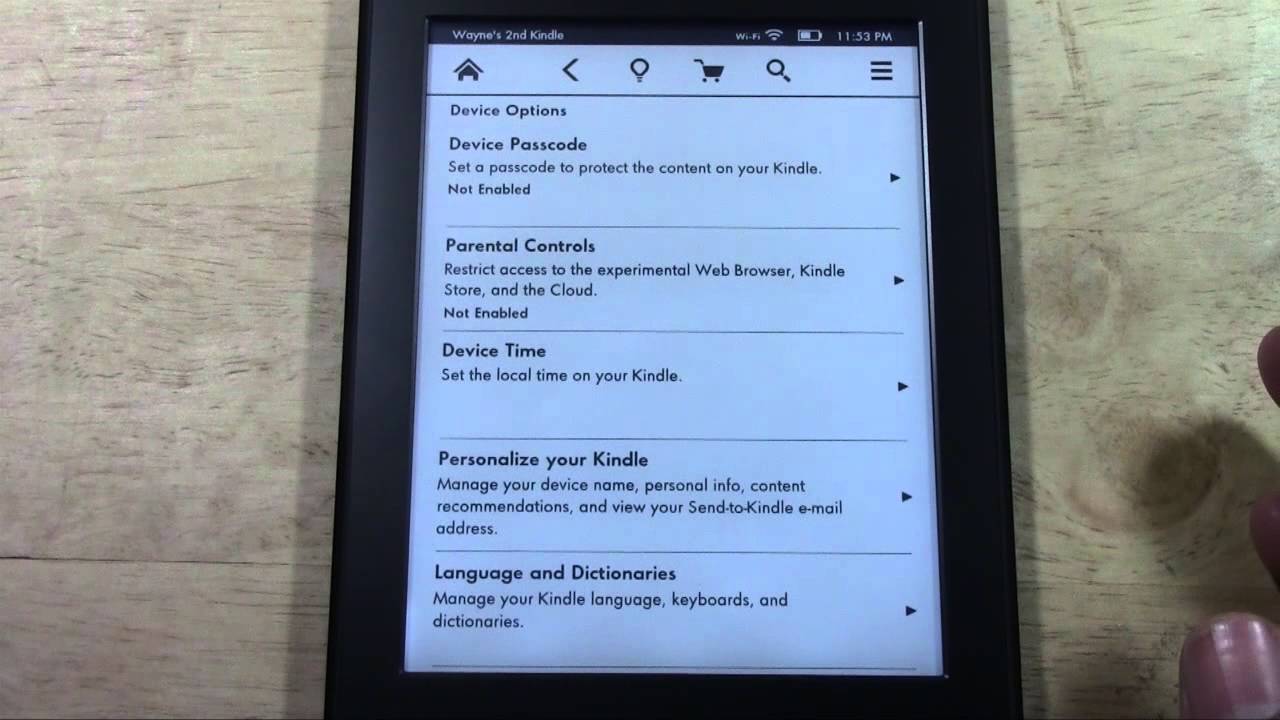How To Change Time On Kindle Paperwhite