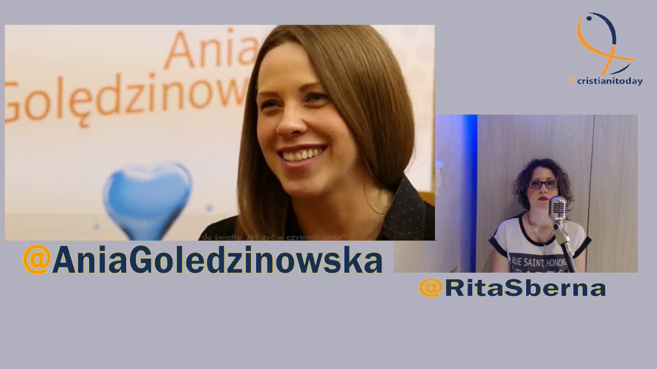 Ania Goledzinowska "Amo il Papa e Medjugorje"