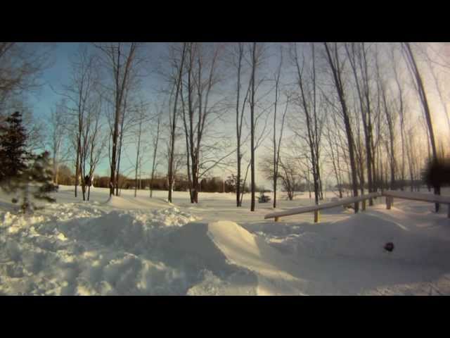 Learning to wildcat! (snowboarding)