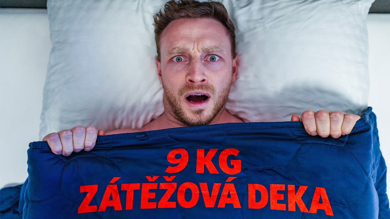 Spal jsem 100 DNÍ POD 9 KG ZÁTĚŽOVOU DEKOU - Co se stalo?