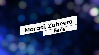 Marasi, Zaheera - Esos