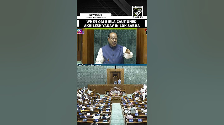 Om Birla cautions Akhilesh Yadav to ask opposition MPs not to enter the well holding placards