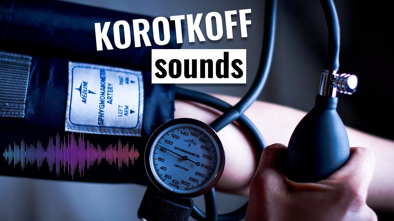 KOROTKOFF SOUNDS | HOW TO TAKE A MANUAL BLOOD PRESSURE | How to check