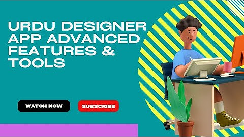 Keep an eye on Urdu Designer app advanced features &tools while editing #social apps posts