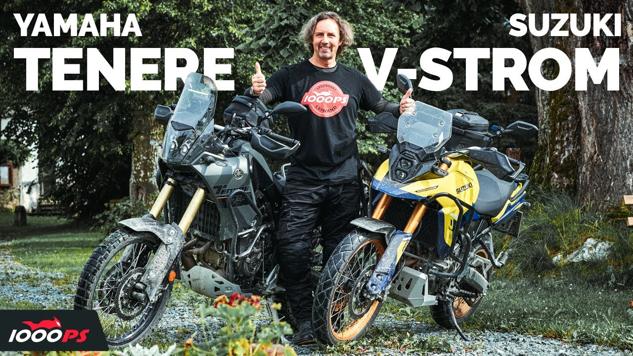 Gleiche Klasse, anderer Zugang - Suzuki V-Strom 800 DE vs Yamaha Tenere 700