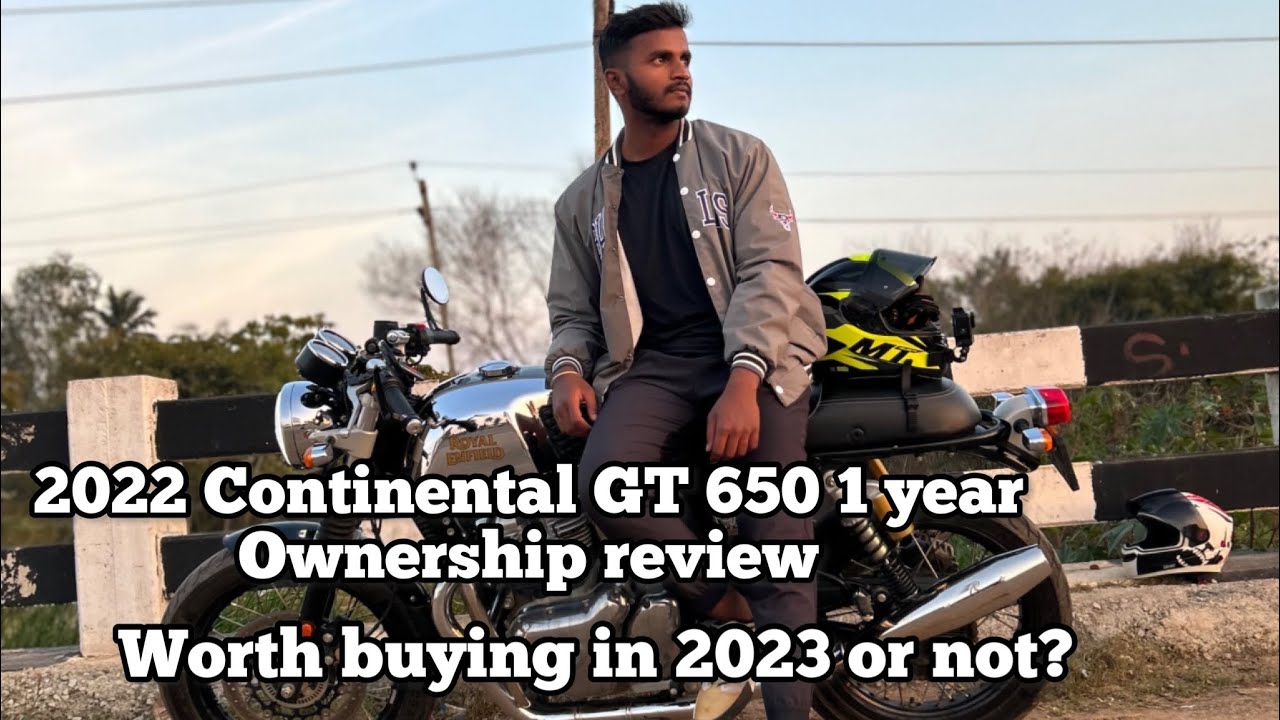 2022 Royal Enfield Continental GT 650😳🔥one year ownership Review pros